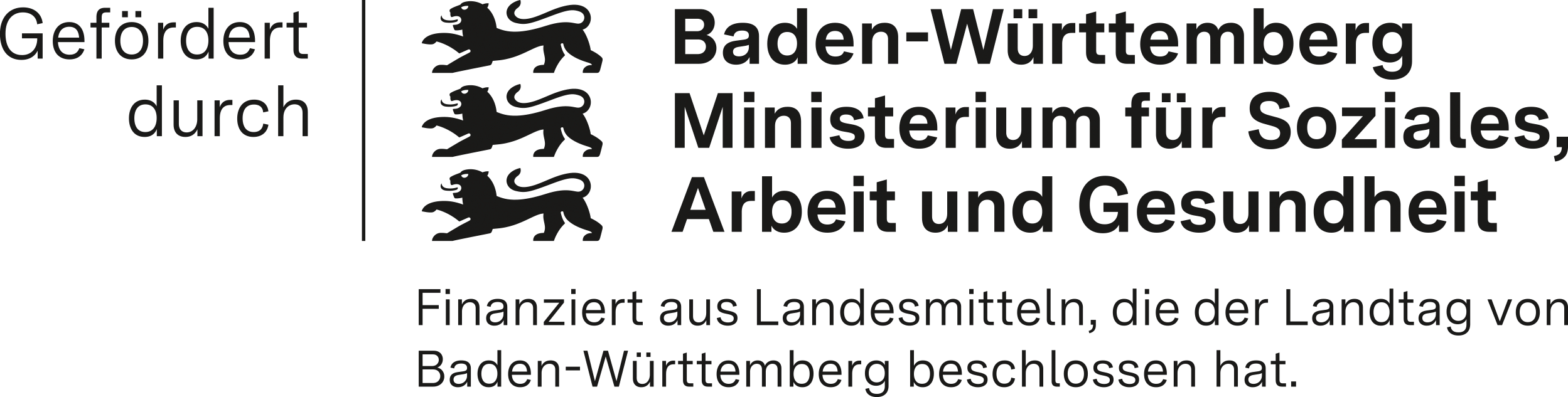 Logo des Ministeriums für Soziales, Gesundheit und Integration Baden-Württemberg